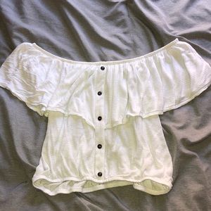 Women’s off the shoulder shirt